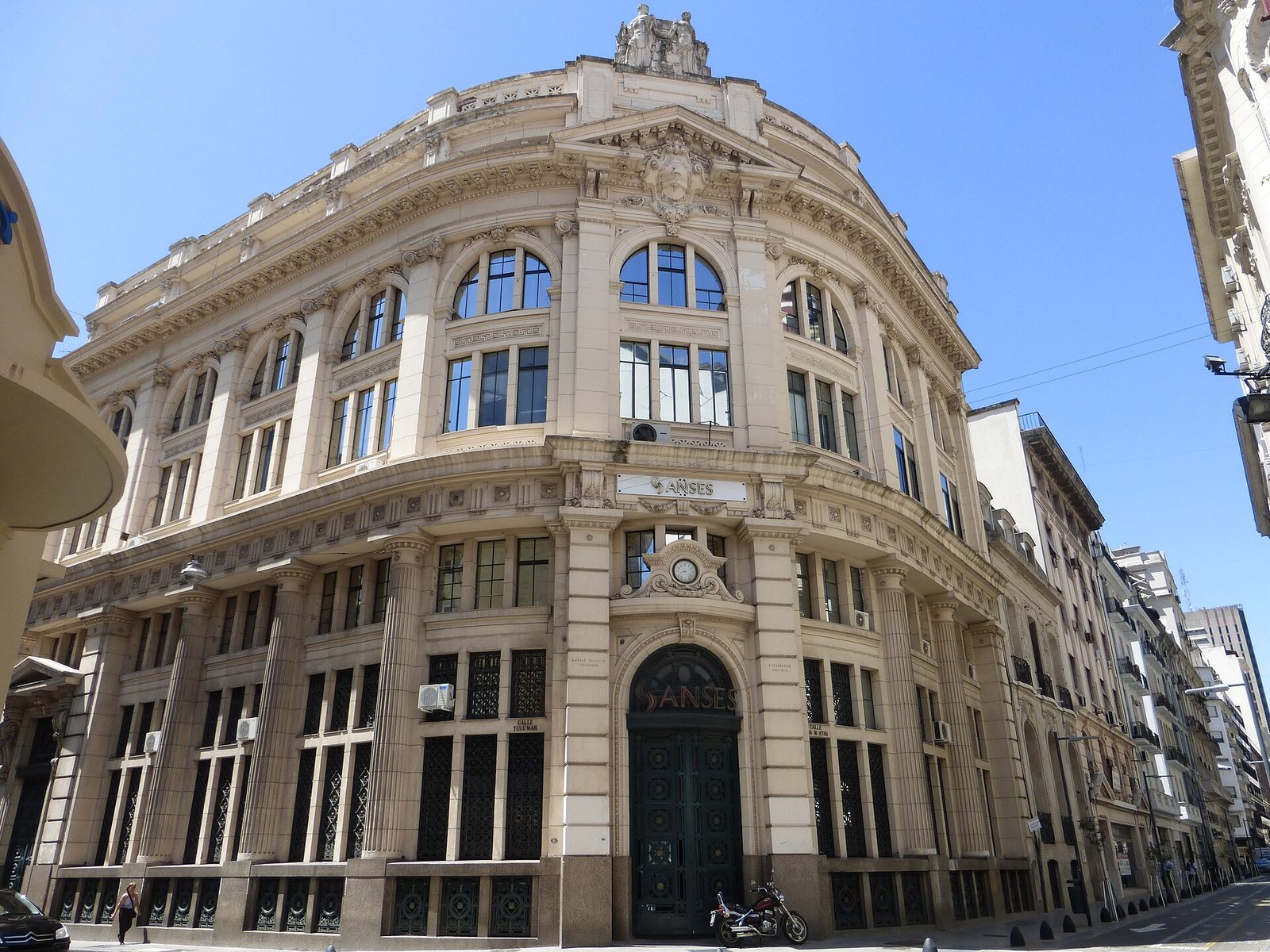 Edificio histórico de la seguridad social argentina